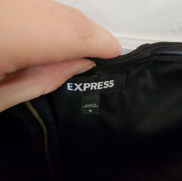Express Jumpsuit Size 8 -Black - Picture 5 of 7